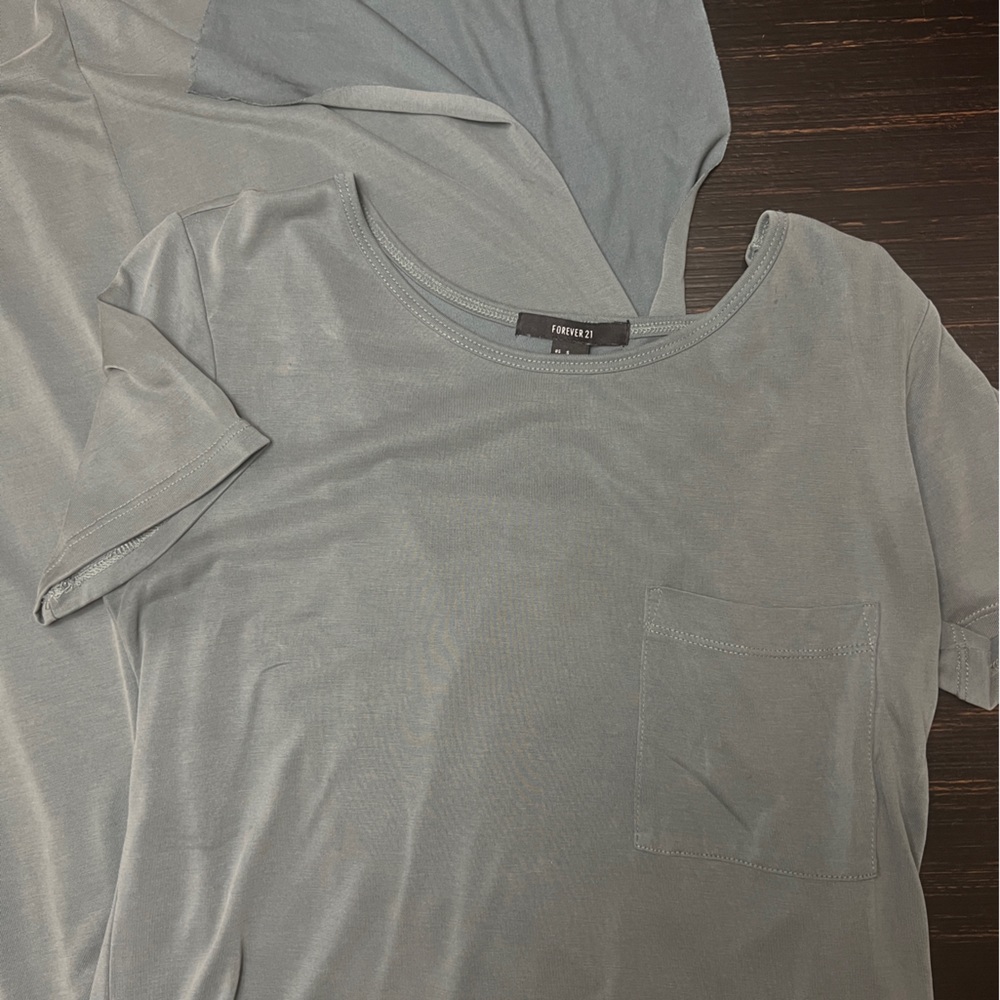 Army green tshirt dress! Size small